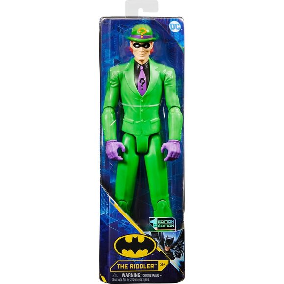 🆕 Kids The Riddler Action Figure Variety Of Dynamic Poses Featuring Comic Toys - Picture 3 of 6
